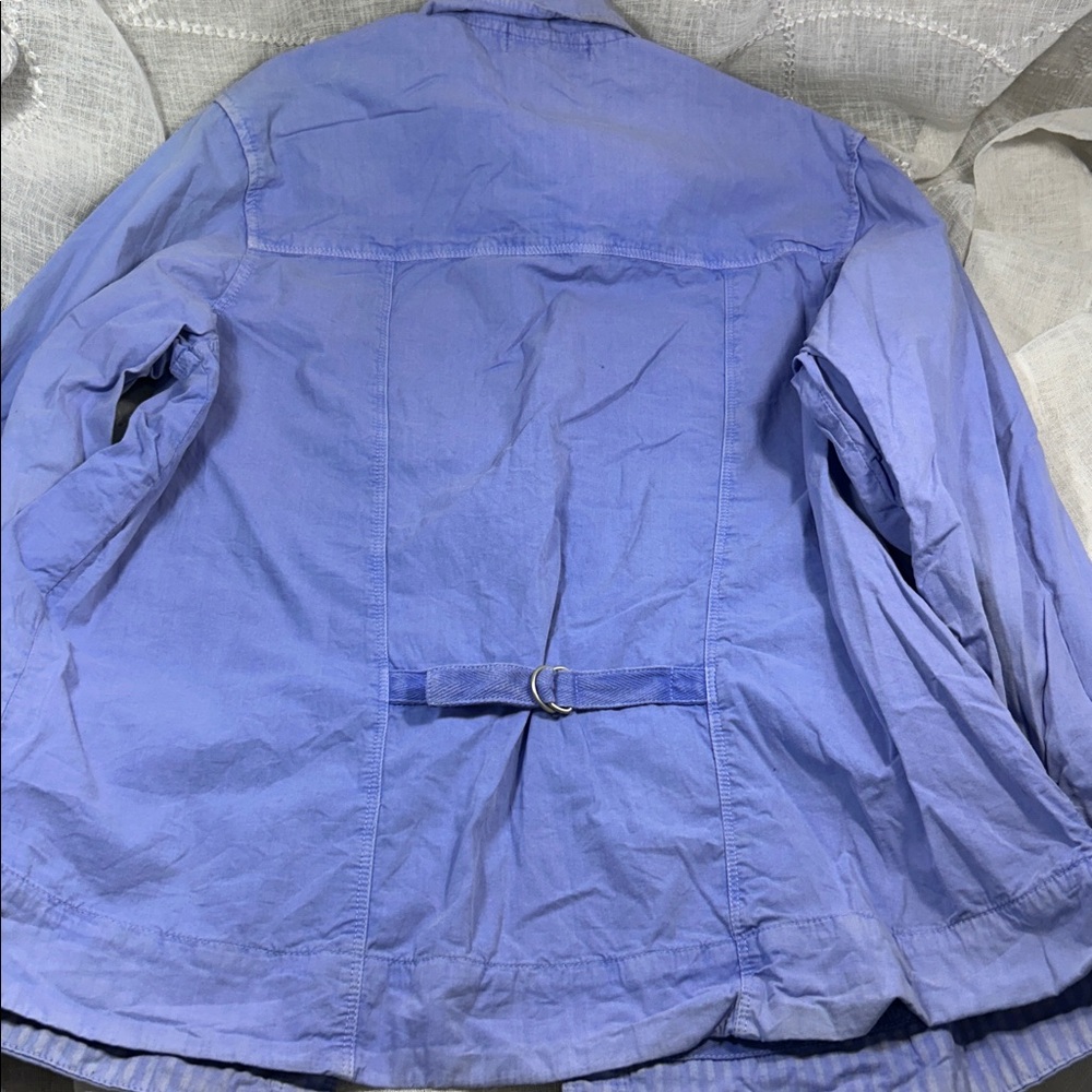 Fresh Produce button down cotton shirt/light jacket - Picture 7 of 9